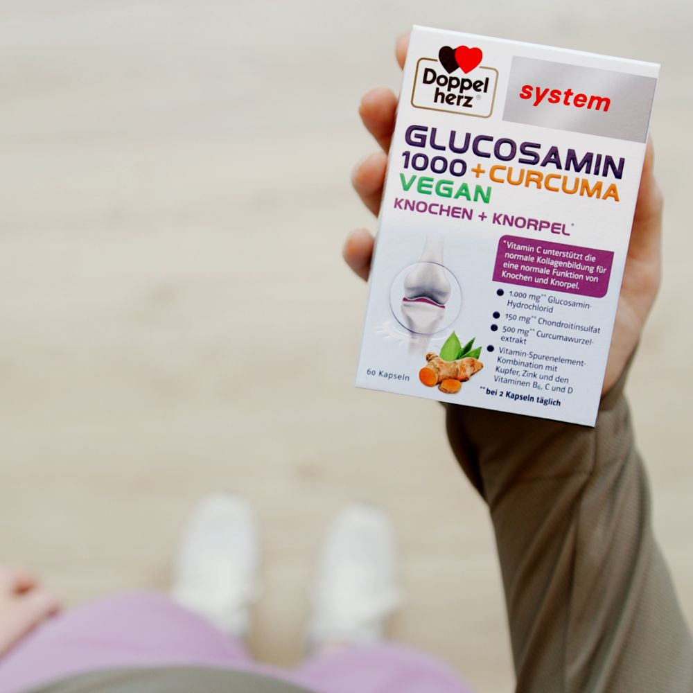 Doppelherz system GLUCOSAMIN 1000 + CURCUMA  60 St Kapseln
