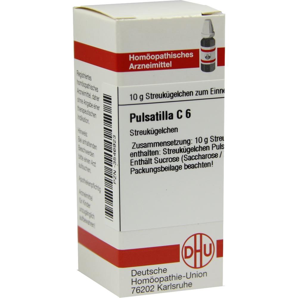 PULSATILLA C 6 Globuli 10 g Globuli