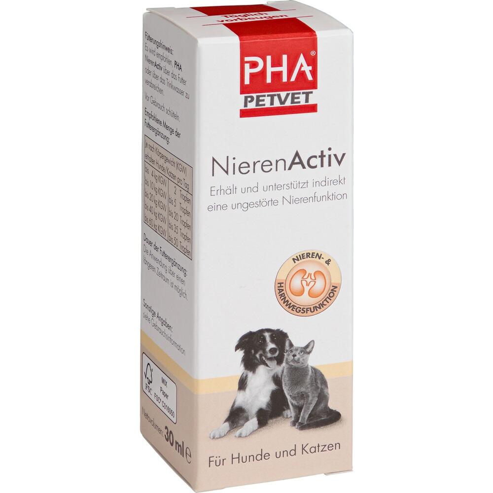 PHA NierenActiv Tropfen für Hunde und Katzen 30 ml Tropfen