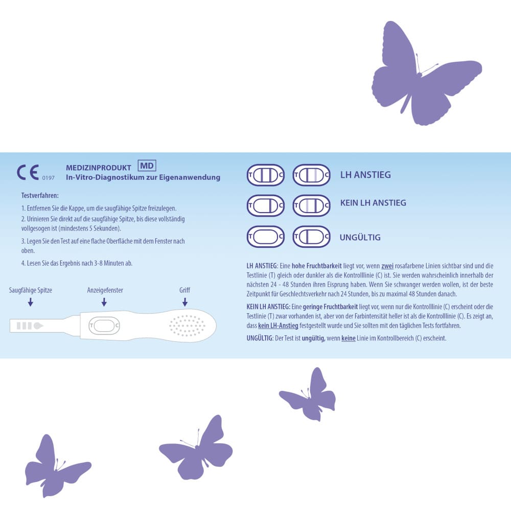 BE SURE LH Ovulationstest 7 St Test