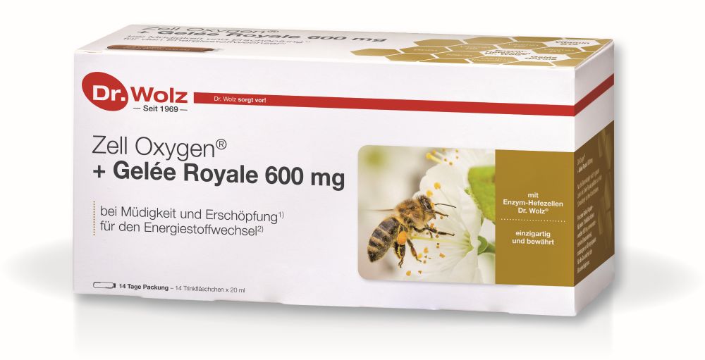 Dr. Wolz Zell Oxygen + Gelee Royale 600 mg 14X20 ml Trinkampullen