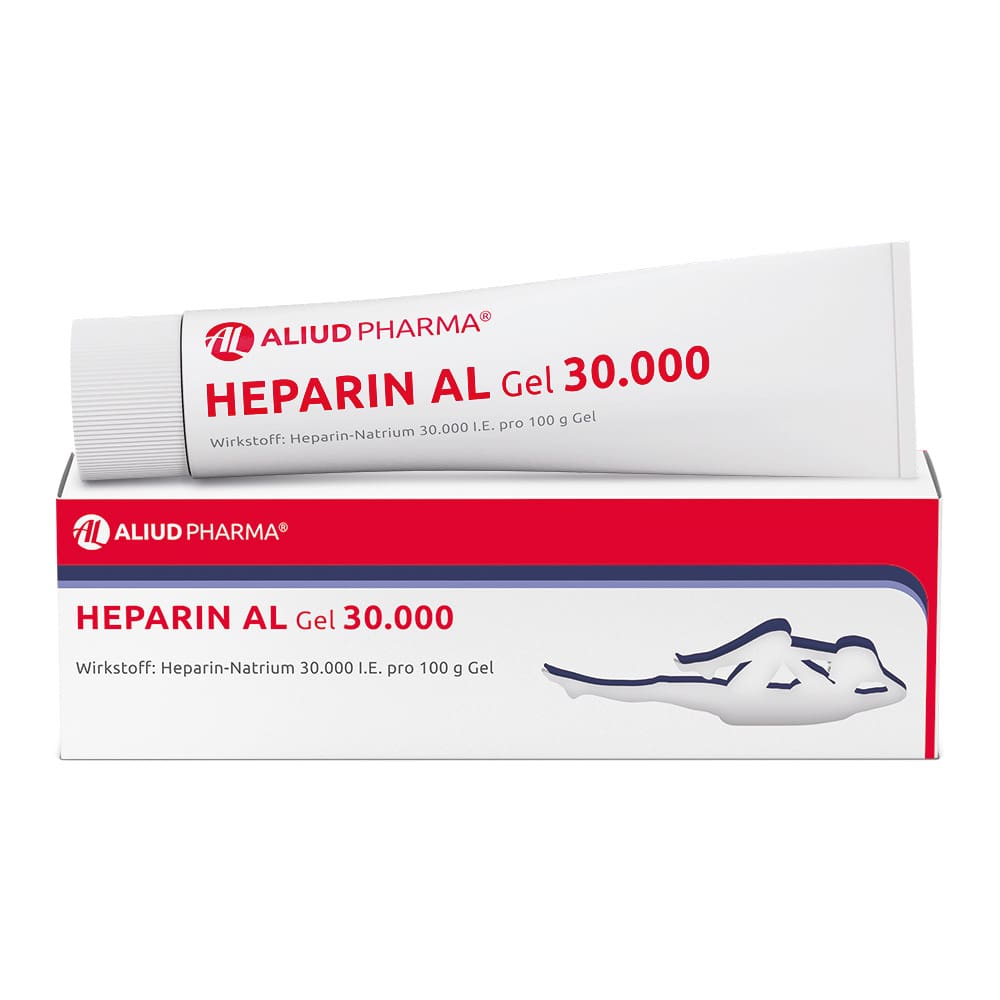 Heparin AL Gel 30.000 bei Prellungen oder Blutergüssen