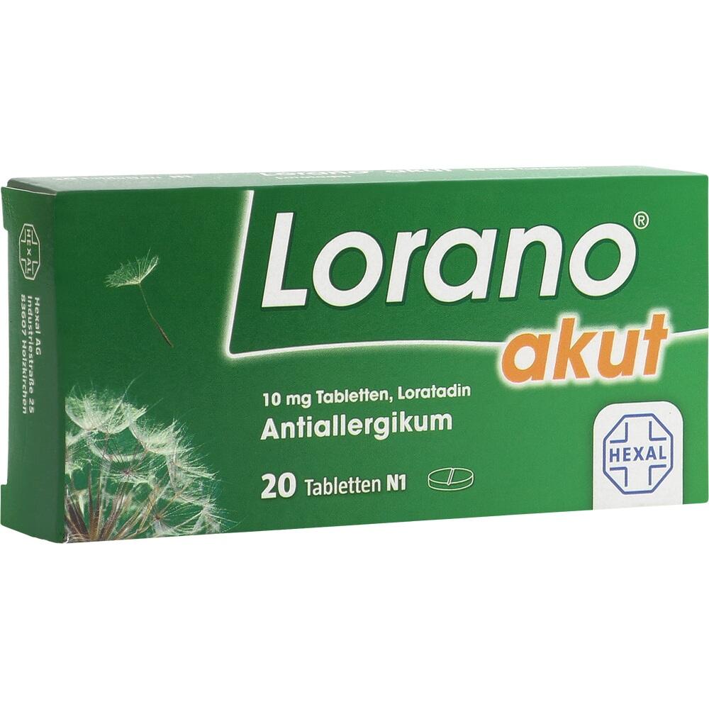 Lorano akut 20 St Tabletten