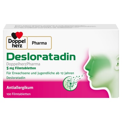Doppelherz Pharma Desloratadin 5mg 100 St Filmtabletten