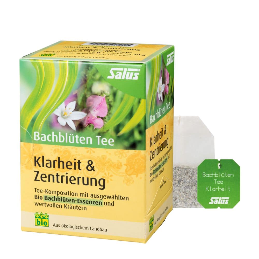Salus Bachblüten Tee Klarheit & Zentrierung 15 St Filterbeutel