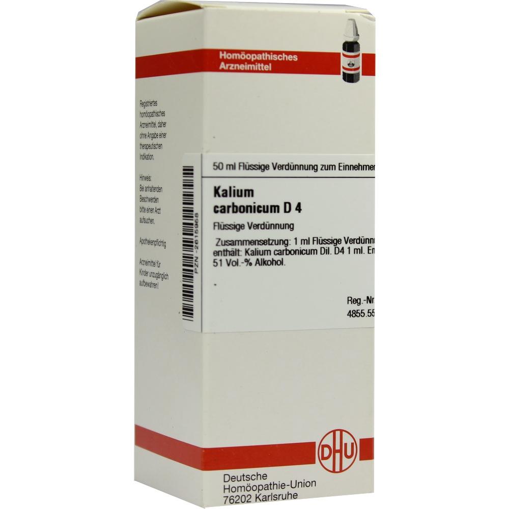 KALIUM CARBONICUM D 4 Dilution 50 ml Dilution