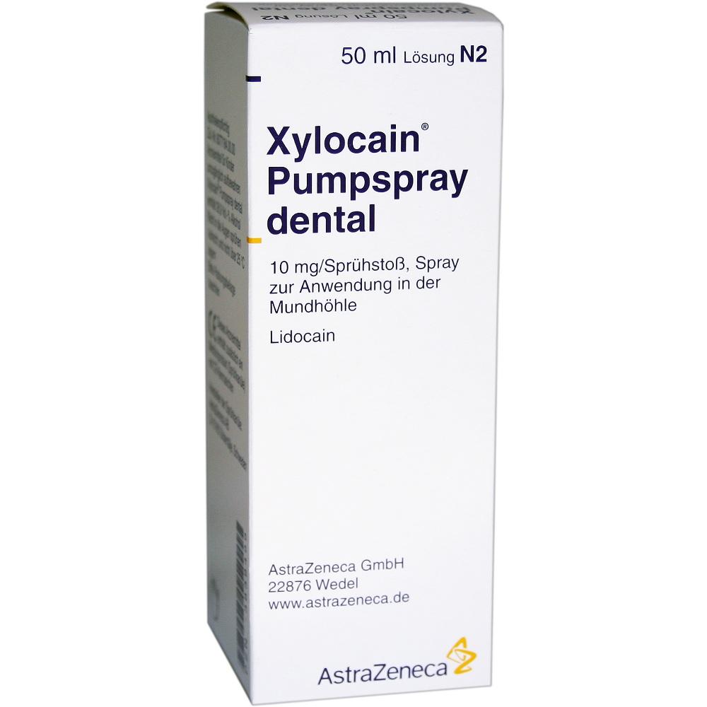XYLOCAIN PUMPSPRAY DENTAL 50 ml Spray