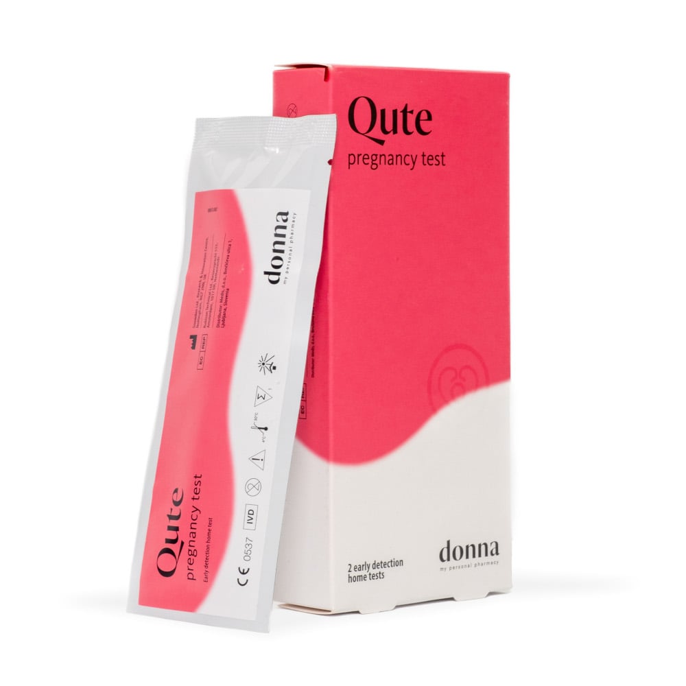 Qute pregnancy test 2 St Test