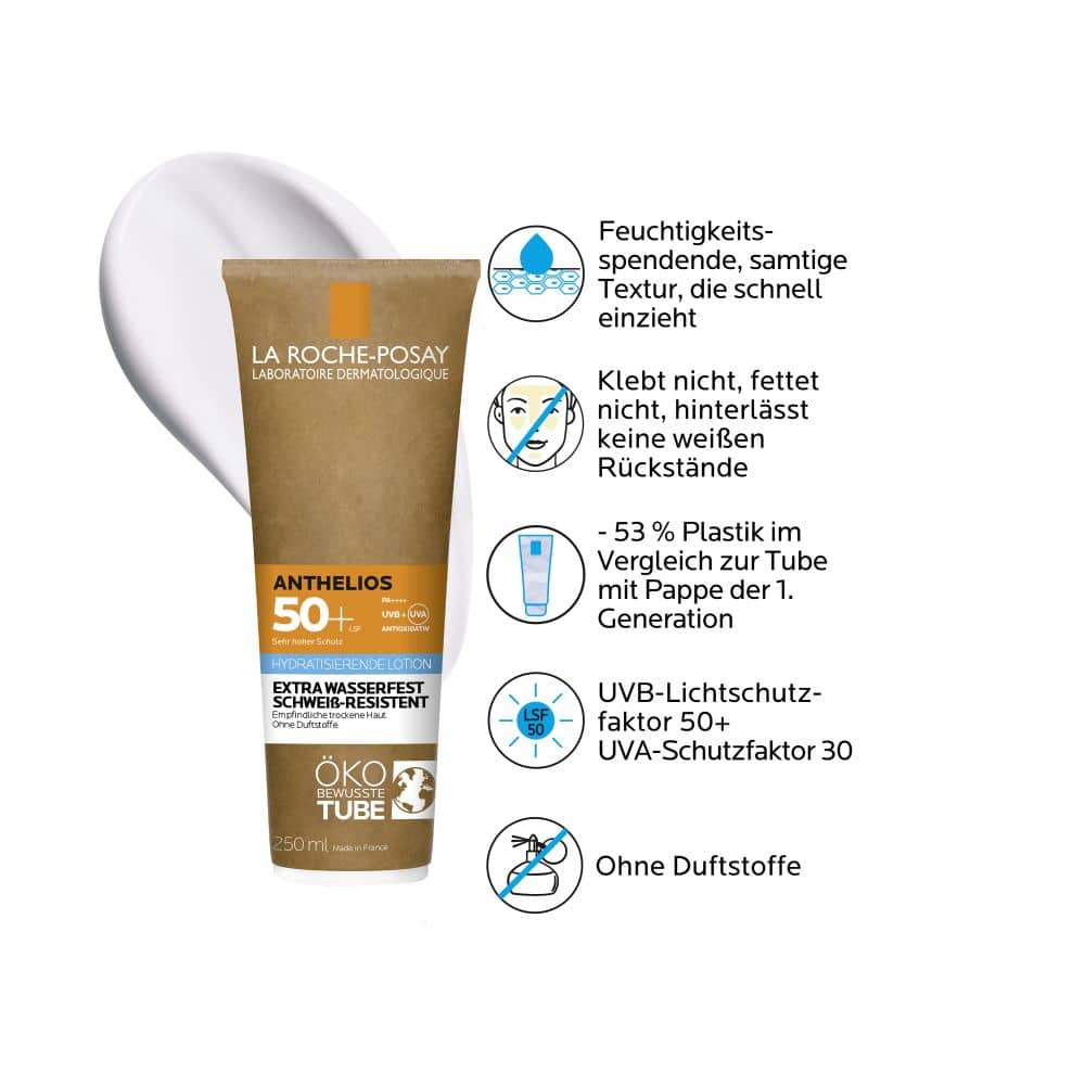 LA ROCHE-POSAY ANTHELIOS 50+ Hydratisierende Lotion 250 ml Milch