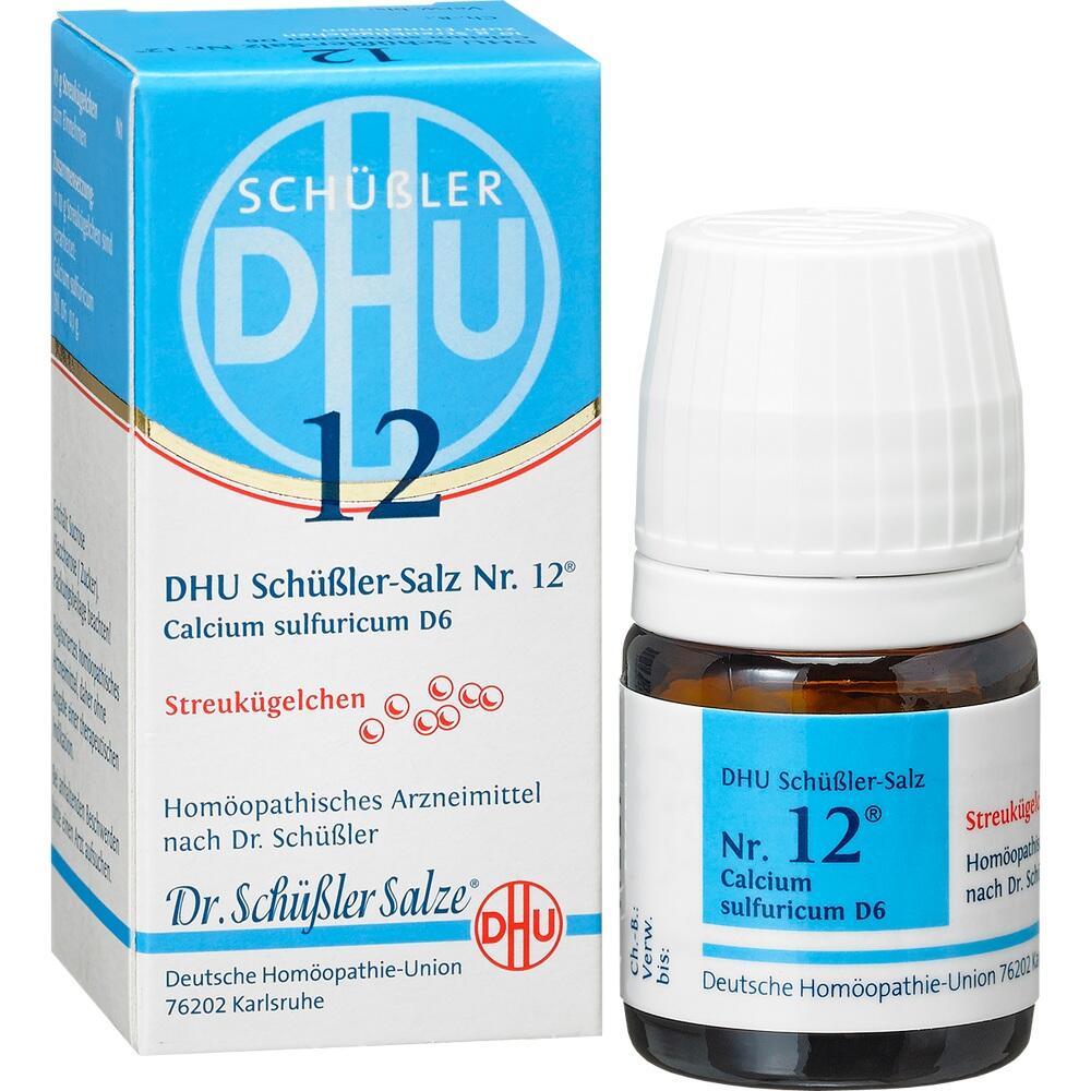 DHU Schüssler-Salz Nr. 12 Calcium sulfuricum D 6 Globuli 10 g Globuli