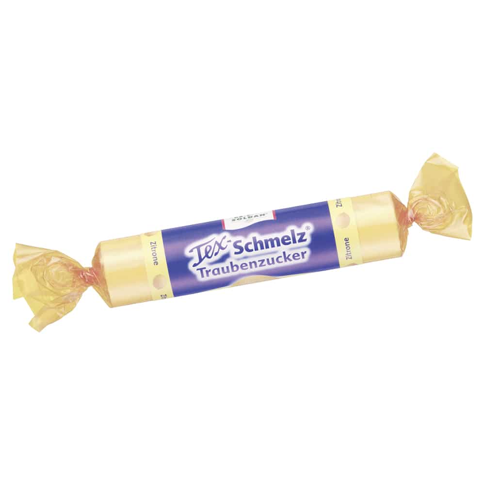 SOLDAN Tex Schmelz Traubenzucker Citrone 33 g