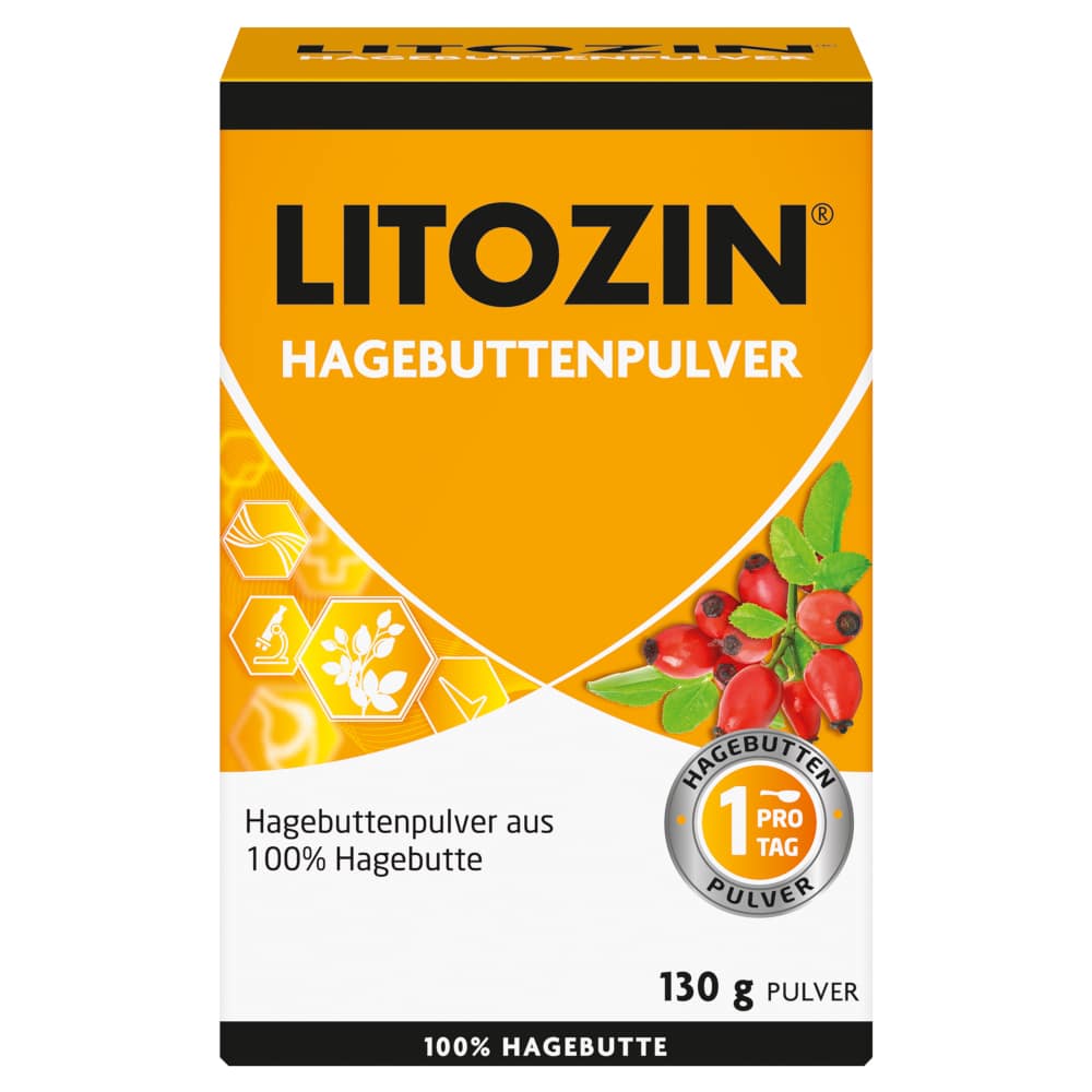 LITOZIN HAGEBUTTENPULVER 130 g Pulver