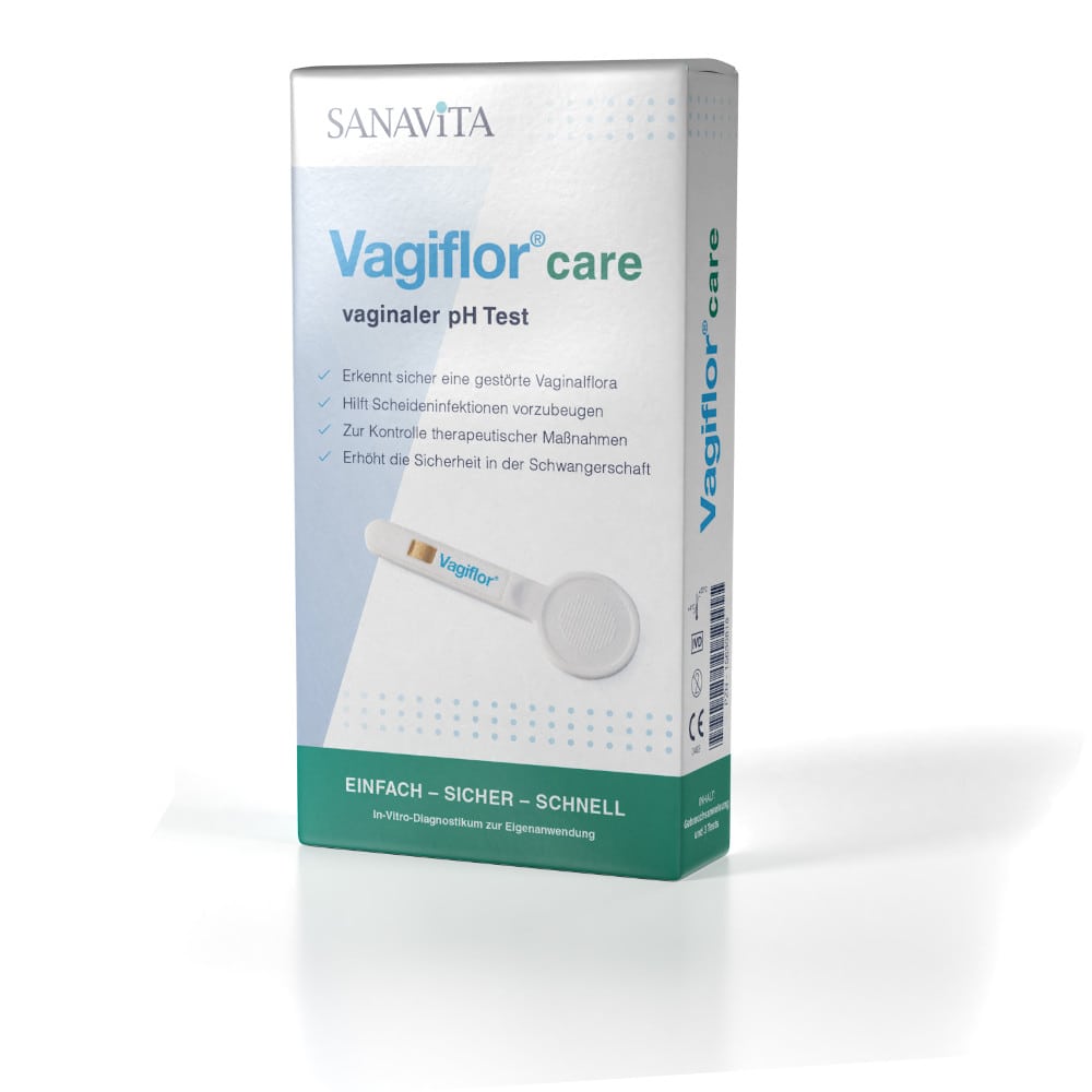 Vagiflor care vaginaler pH Test 3 St Teststreifen