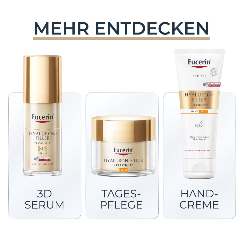 Eucerin Hyaluron Filler + Elasticity Anti Age Straffende Körpercreme  200 ml Creme