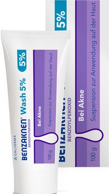 Benzaknen Wash 5%  100 g Suspension