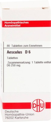 AESCULUS D 6 Tabletten 80 St Tabletten