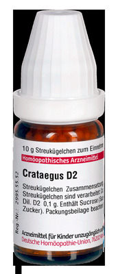 CRATAEGUS D 2 Globuli 10 g Globuli
