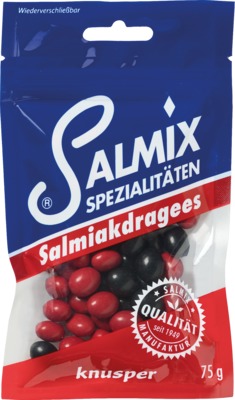 Salmix Salmiakdragees Knusper 75 g Dragees