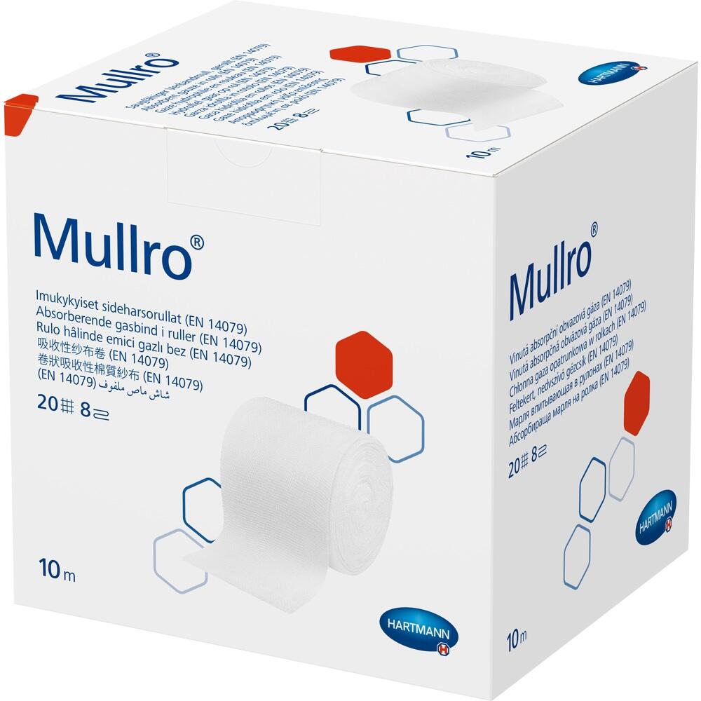 MULLRO Verbandmull 10 cmx10 m gerollt 1 St Verband