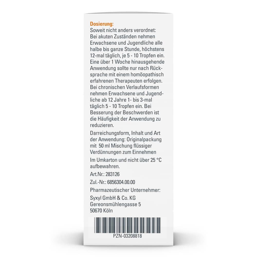 SYXYL Milzimmunosyx Tropfen 50 ml Tropfen