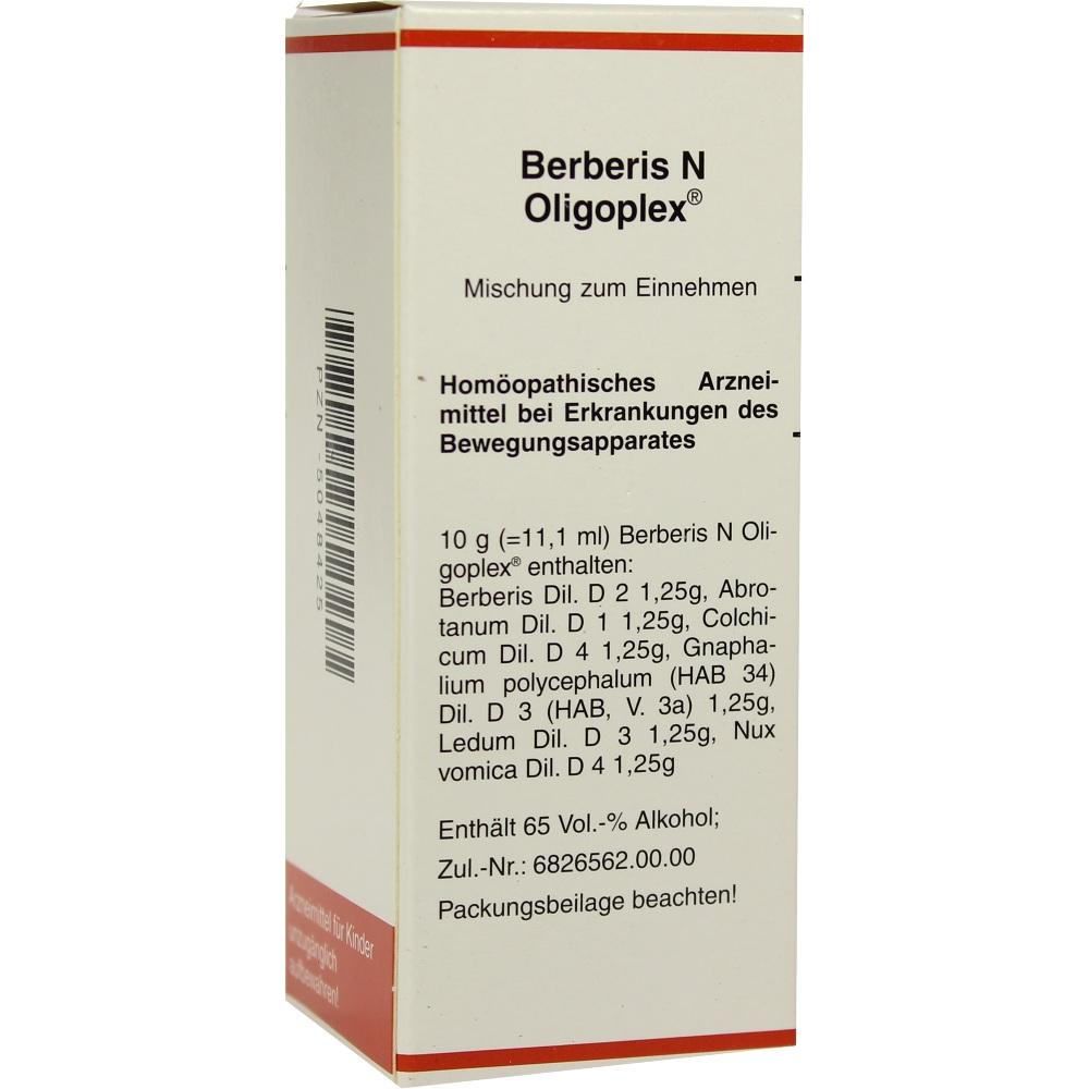 BERBERIS N Oligoplex Liquidum 50 ml Liquidum