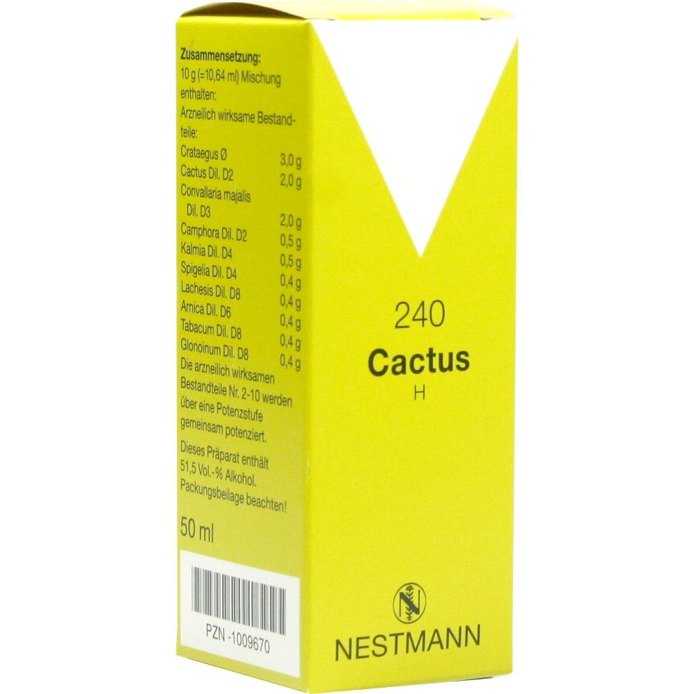CACTUS H 240 Tropfen 50 ml Tropfen