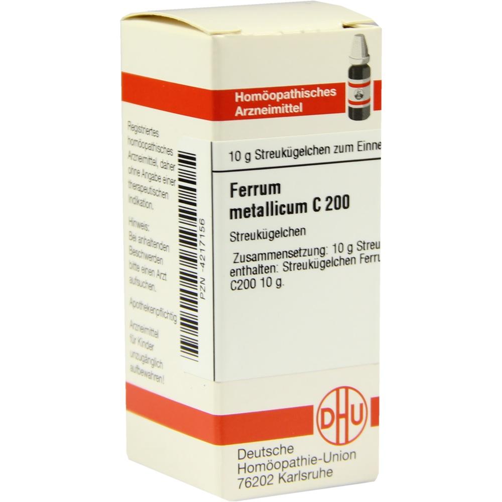 FERRUM METALLICUM C 200 Globuli 10 g Globuli