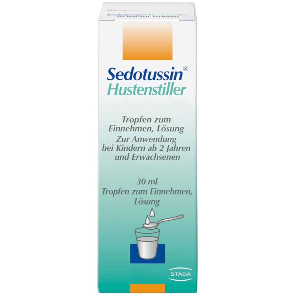 Sedotussin Hustenstiller 30mg/ml 30 ml Tropfen zum Einnehmen