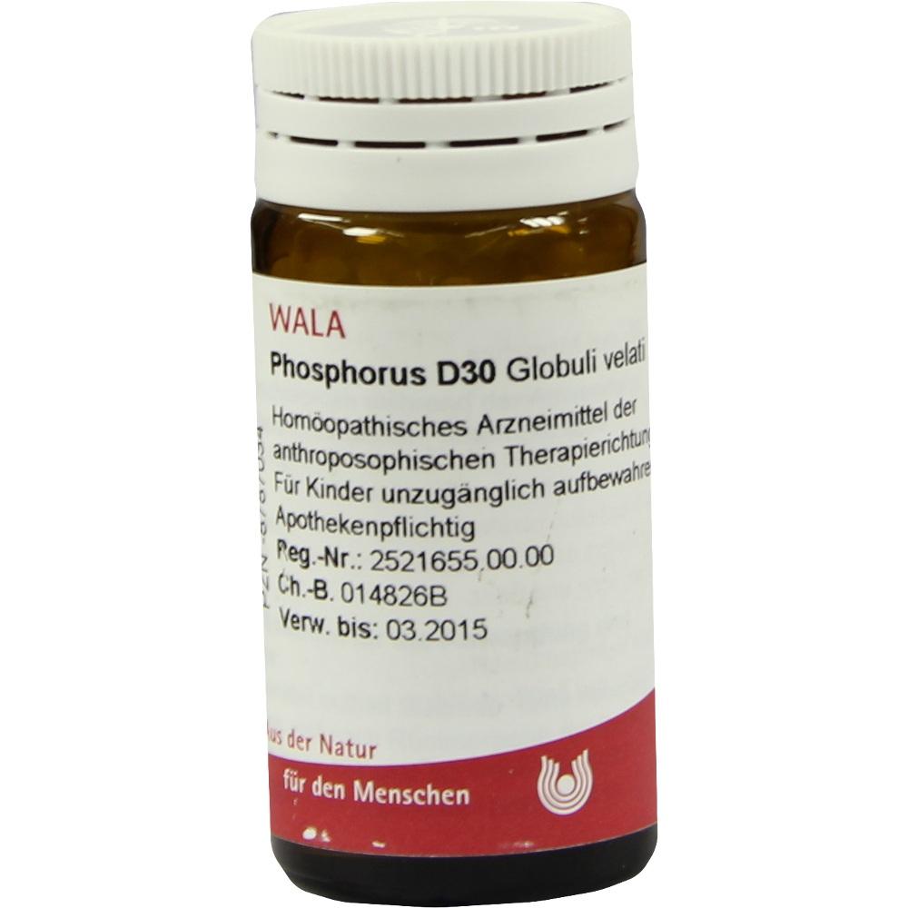 Phosphorus D30 Globuli 20 g Globuli