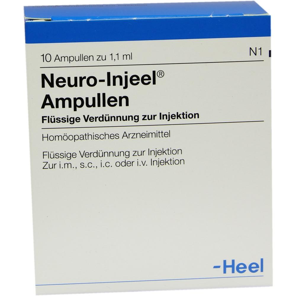 NEURO INJEEL Ampullen 10 St Ampullen