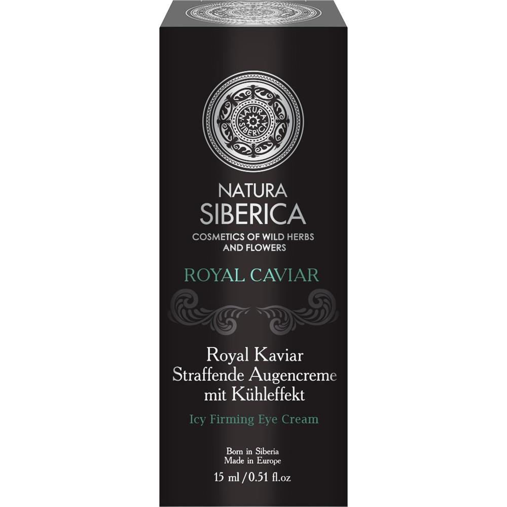 NATURA SIBERICA Royal Kaviar straff.Augencr.kühl 15 ml Augencreme