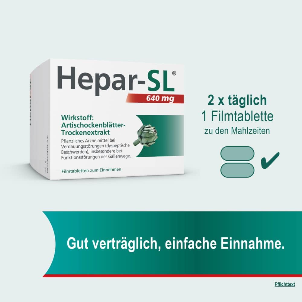 Hepar-SL 640 mg  50 St Filmtabletten