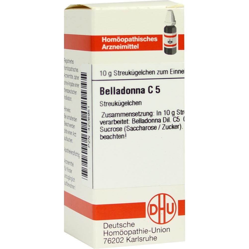BELLADONNA C 5 Globuli 10 g Globuli