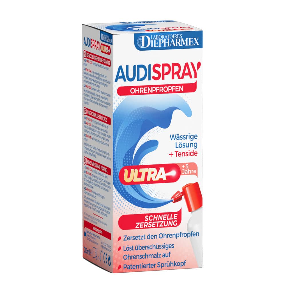 AUDISPRAY OHRENPFROPFEN ULTRA 20 ml Spray