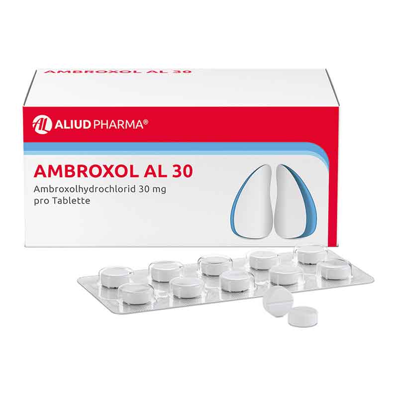 Ambroxol AL 30 zur Erleichterung des Abhustens bei erkältungsbedingter Bronchitis (Schleimlöser)