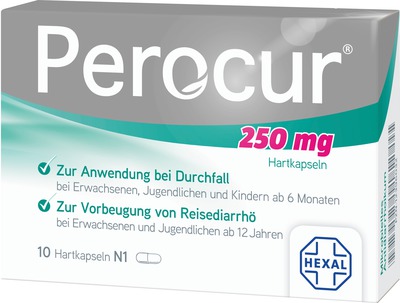Perocur 250mg 10 St Hartkapseln