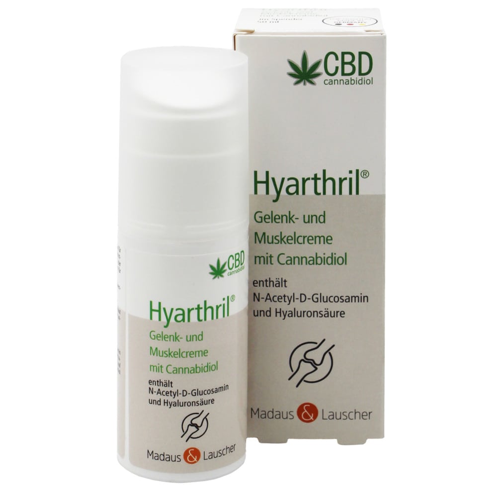 Hyarthril Gelenk- und Muskelcreme mit Cannabidiol 50 ml Creme