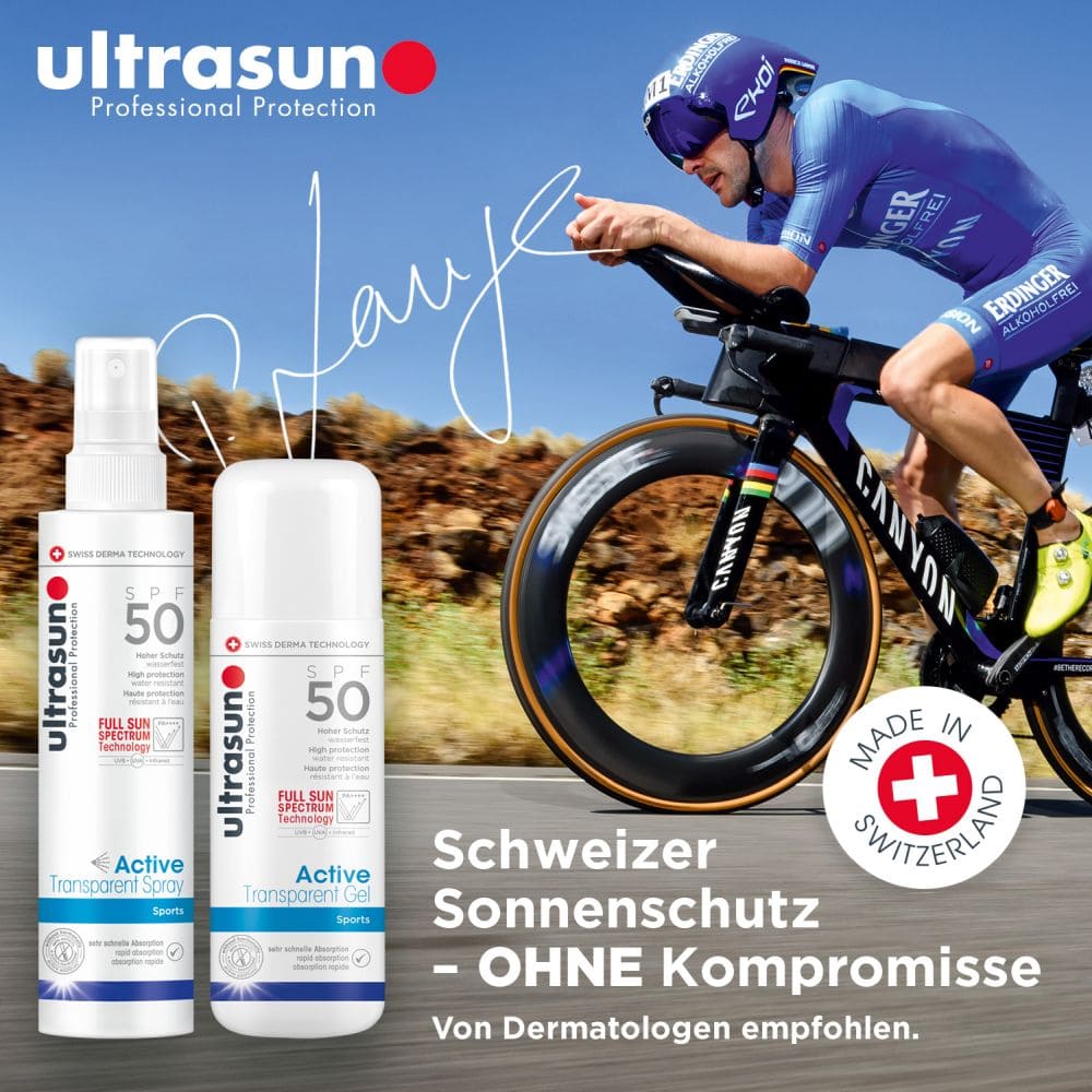 ultrasun Active Transparent Gel SPF 50 150 ml Gel