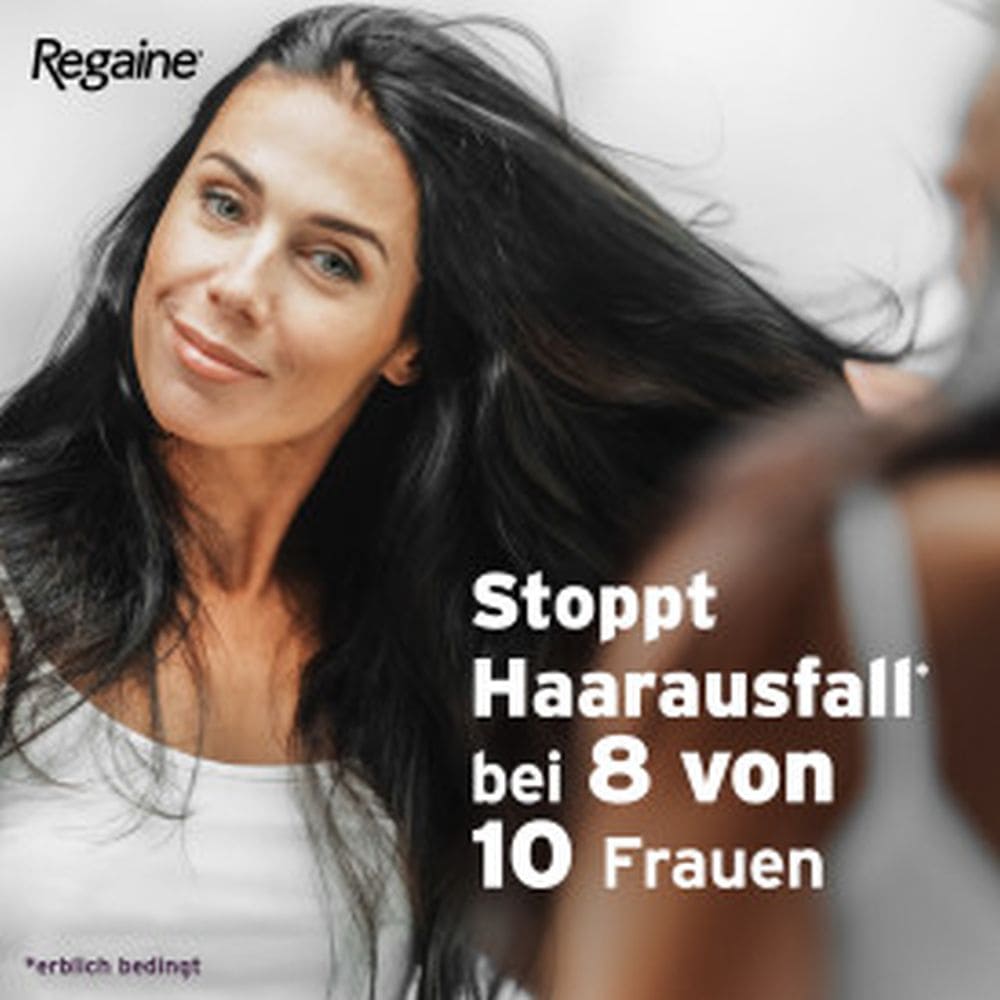 Regaine FRAUEN SCHAUM (4 Monats Packung) bei erblich bedingtem Haarausfall