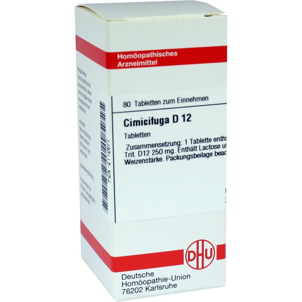 CIMICIFUGA D 12  80 St Tabletten