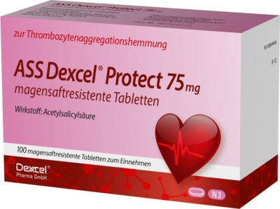 ASS Dexcel Protect 75mg 100 St Tabletten magensaftresistent
