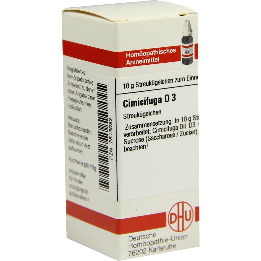 CIMICIFUGA D 3 Globuli 10 g Globuli