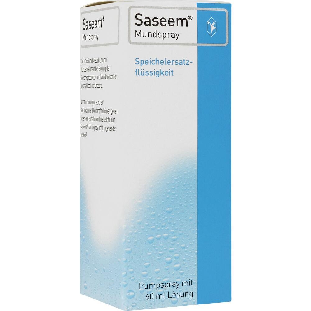 Saseem Mundspray - der Speichelersatz bei Mundtrockenheit  60 ml Pumplösung