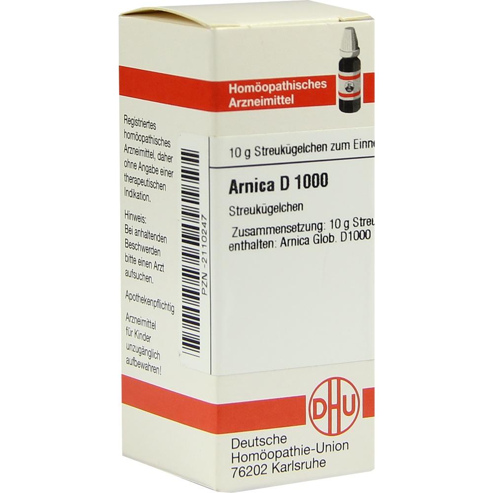 ARNICA D 1000 Globuli 10 g Globuli