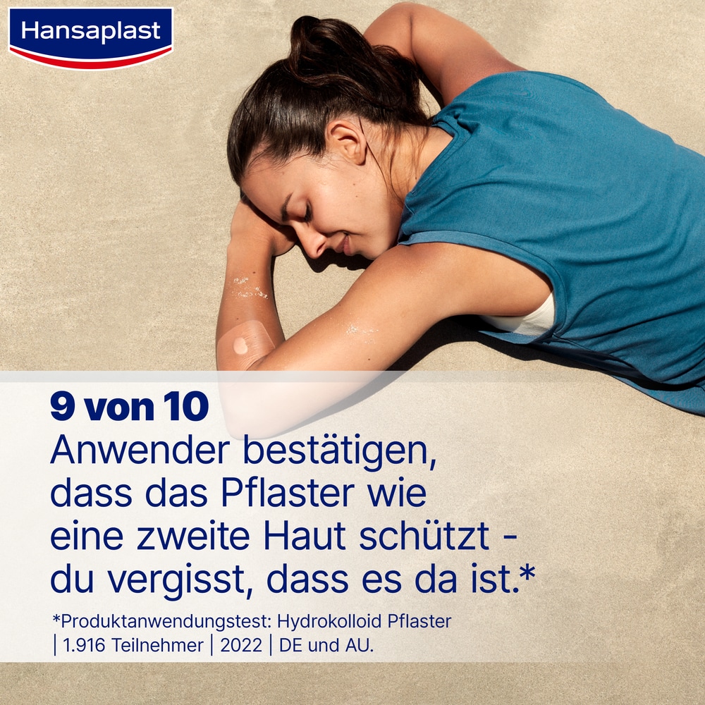 Hansaplast ZWEITE HAUT SCHUTZ GROSS 3 St Pflaster
