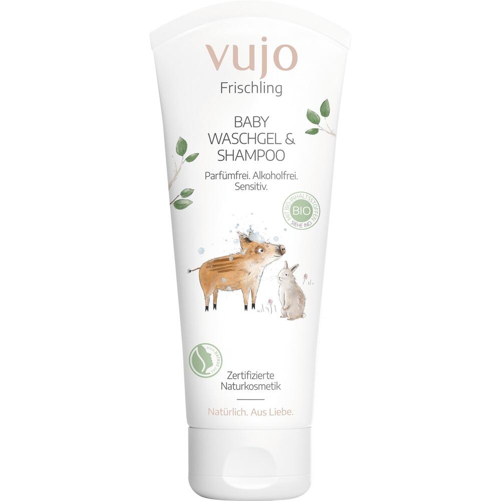 vujo Frischling Baby Waschgel & Shampoo 200 ml Duschgel