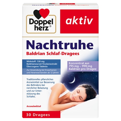 Doppelherz Nachtruhe  30 St Dragees
