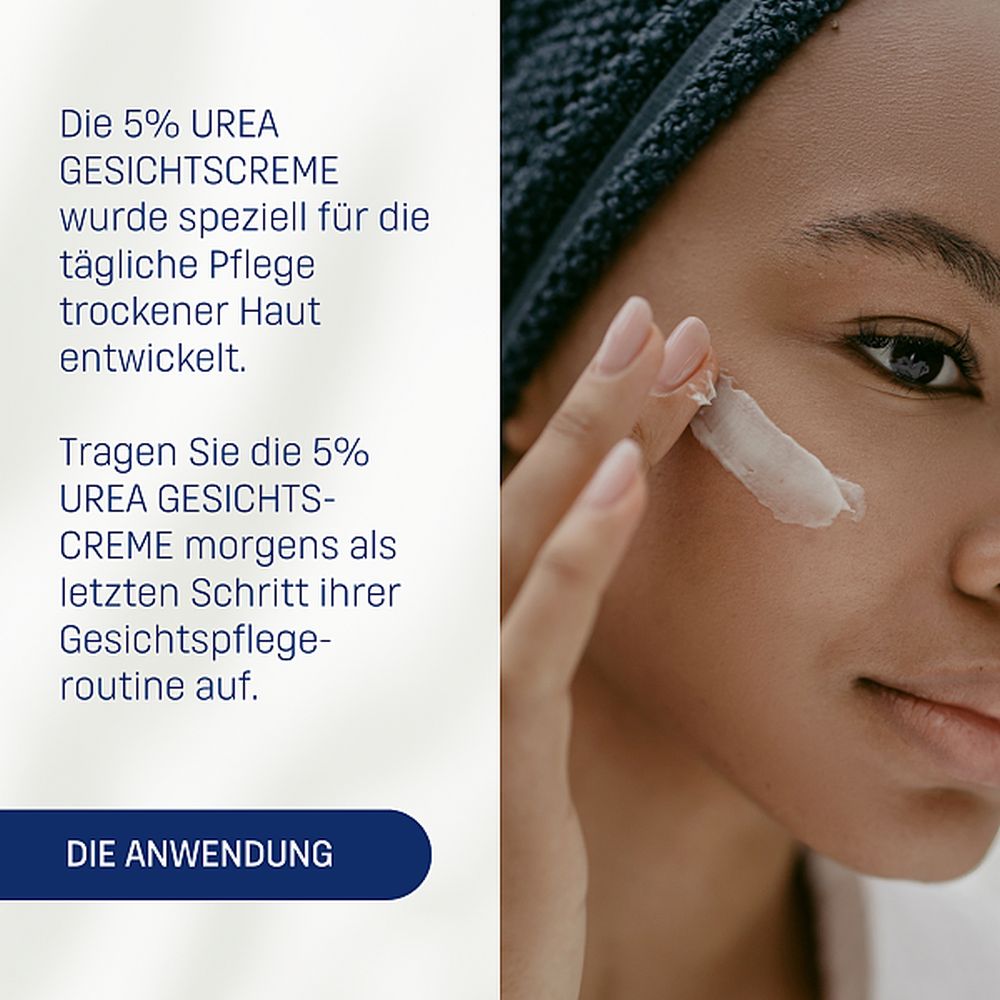 EUBOS TROCKENE Haut Urea 5% Gesichtscreme 50 ml Creme