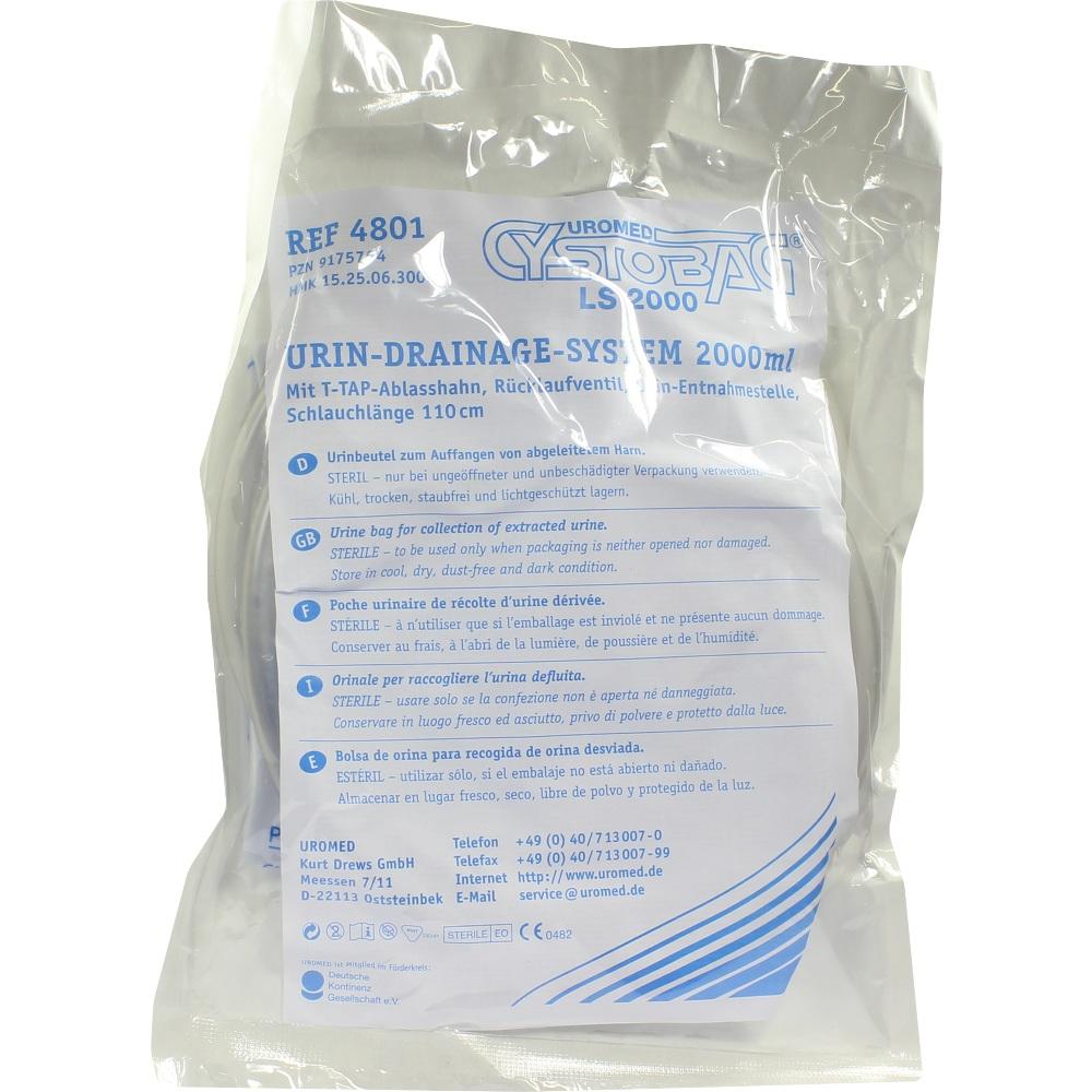 CYSTOBAG LS 2000 4801 Beutel 1 St Beutel