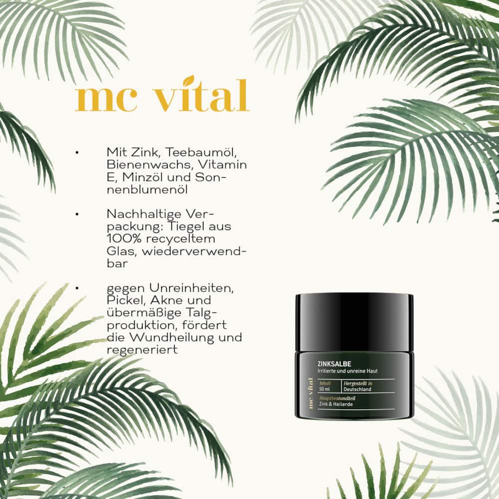 mc vital ZINKSALBE 50 ml Salbe